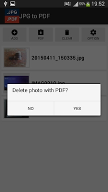 JPG to PDF Converter screenshots