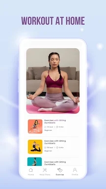 Gain Weight App: Diet Exercise screenshots