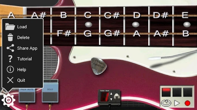 Power guitar HD screenshots