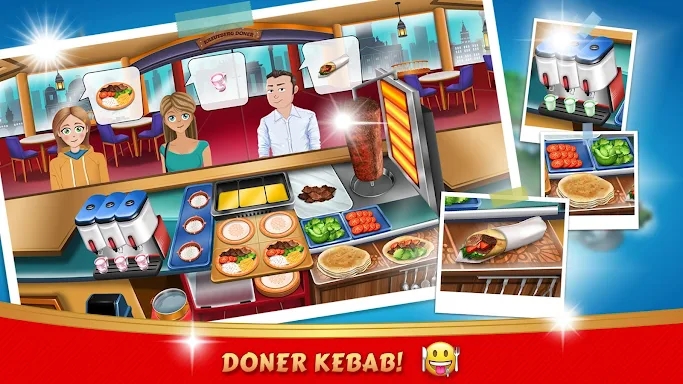 Kebab World: Chef Cafe Cooking screenshots