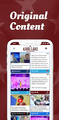 Kari Lake screenshots