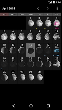 Simple Moon Phase Widget screenshots