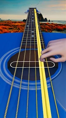Acoustic electric guitar game screenshots