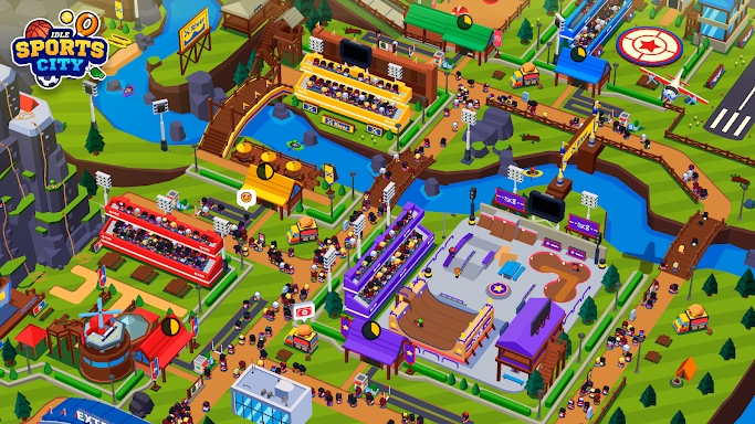 Sports City Tycoon: Idle Game screenshots