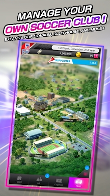SEGA Pocket Club Manager screenshots
