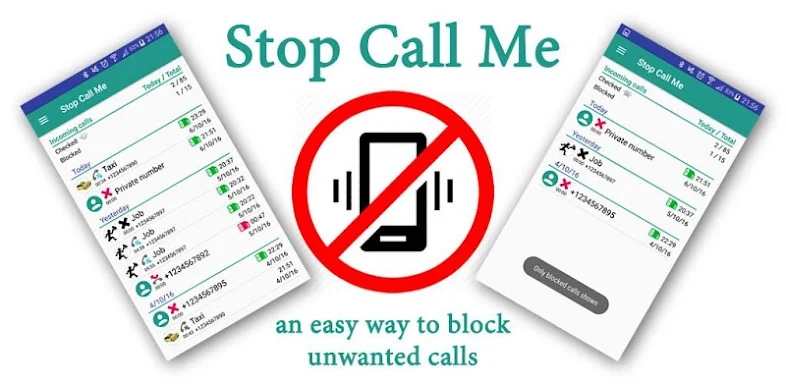 Stop Calling Me - Call Blocker screenshots