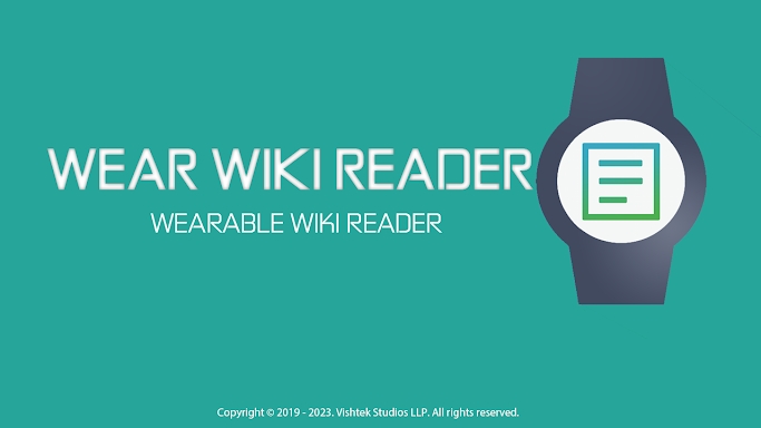 Wear Wiki Reader-Wiki for Wear screenshots