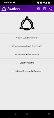 Awoken - Lucid Dreaming Tool screenshots