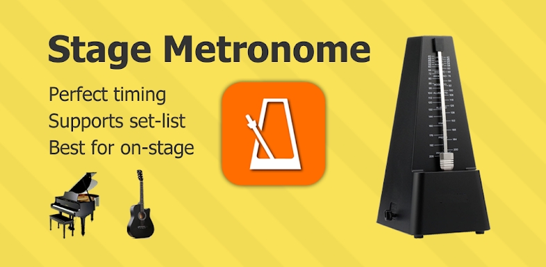 Stage Metronome with Setlist screenshots