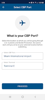 Mobile Passport Control screenshots