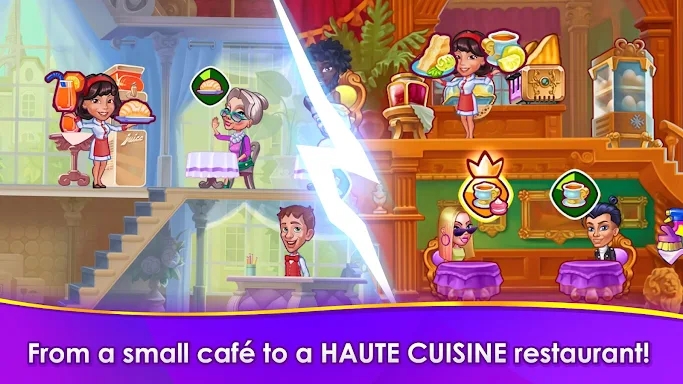 Cafe Dash: Cooking, Diner Game screenshots