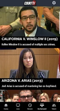 Court TV screenshots