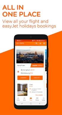 easyJet: Travel App screenshots