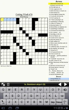 Crossword Light screenshots