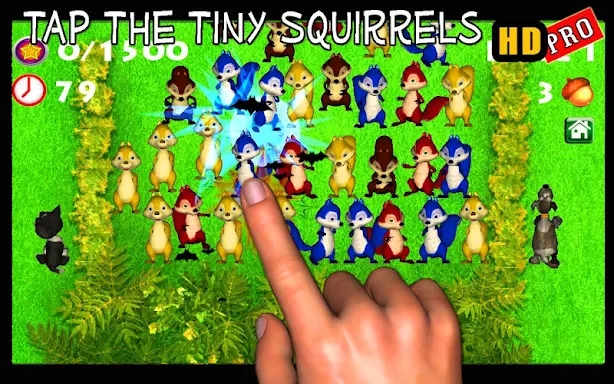 Tap the Squirrel HD Pro screenshots