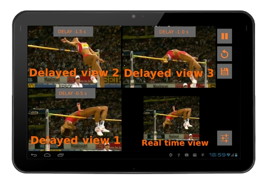 Video Coach - Delay Mirror screenshots