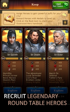 Kingdoms of Camelot: Battle screenshots