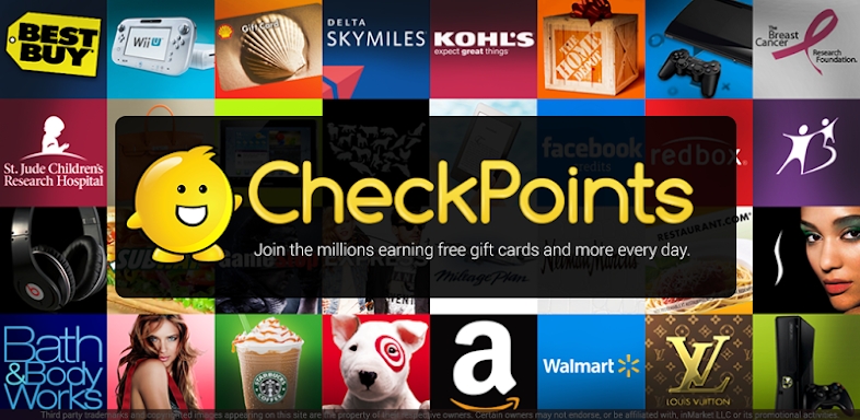 CheckPoints Rewards App screenshots