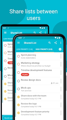 Tasks: to do list & tasks screenshots