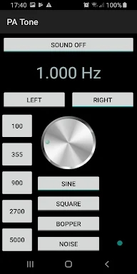 Pro Audio Tone Generator screenshots