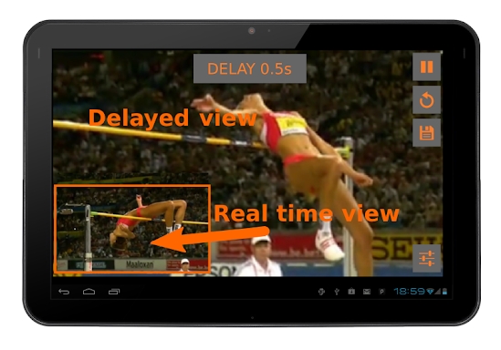Video Coach - Delay Mirror screenshots