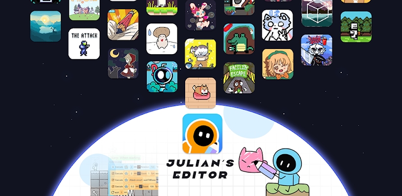 Julian's Editor: Create & Play screenshots