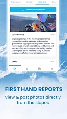 OnTheSnow Ski & Snow Report screenshots