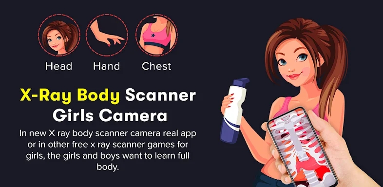Xray Body Scanner Girls Camera screenshots