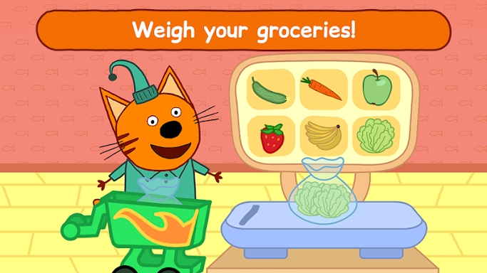 Kid-E-Cats: Kids Shopping Game screenshots