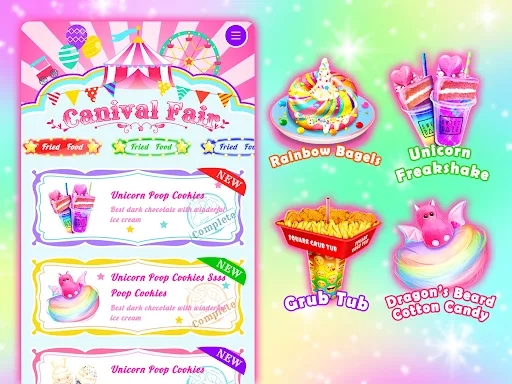 Unicorn Chef Games for Teens screenshots