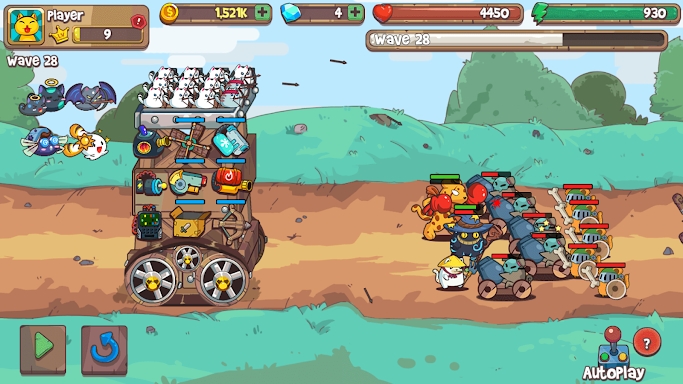 CatnRobot Idle TD: Battle Cat screenshots
