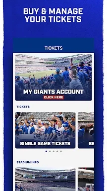 New York Giants Mobile screenshots