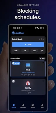 AppBlock - Block Apps & Sites screenshots