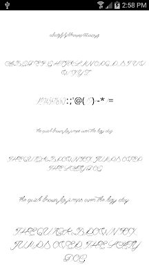 Fonts for FlipFont Love Fonts screenshots