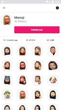 3D Emojis Stickers - WASticker screenshots