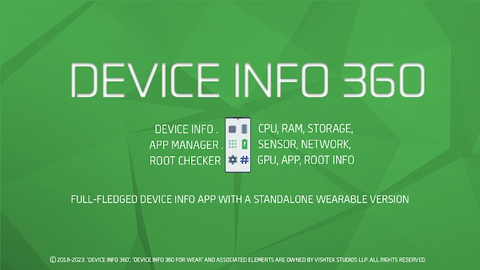 Device Info 360: CPU, GPU, HW screenshots