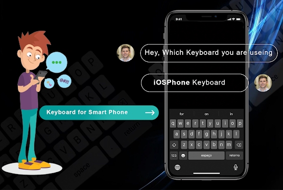 Ios Keyboard For Android screenshots