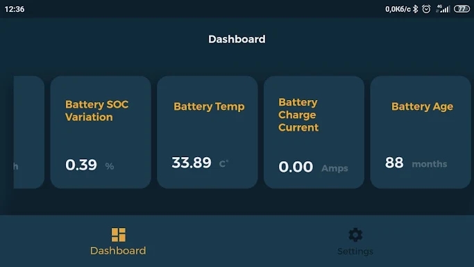 Ford HVB (battery diagnosic ap screenshots