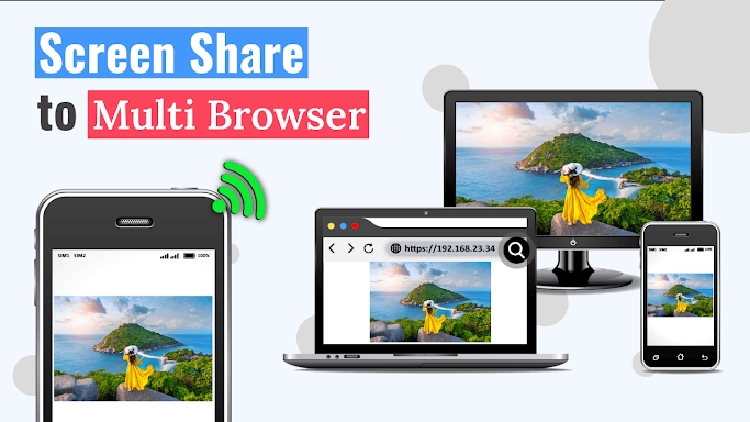 Screen Share to Web Browser screenshots