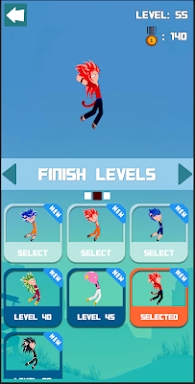 Superhero Hook: Stickman Swing screenshots