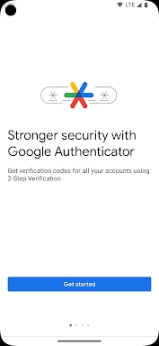 Google Authenticator screenshots