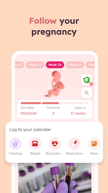 Momly: Pregnancy App & Tracker screenshots
