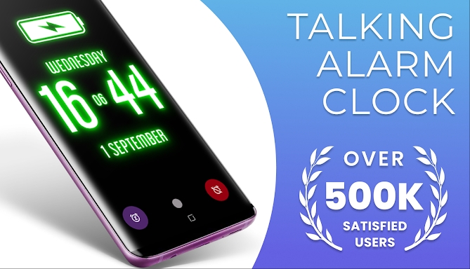 Talking Alarm Clock & Sounds screenshots