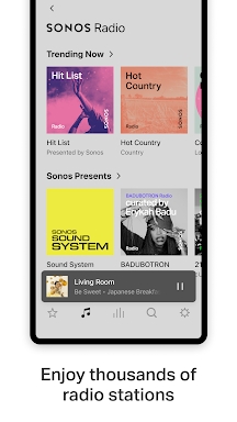 Sonos screenshots