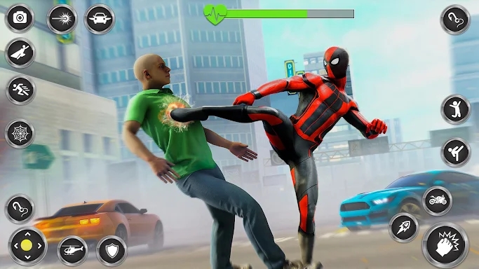 Miami Spider Rope Hero Fight screenshots
