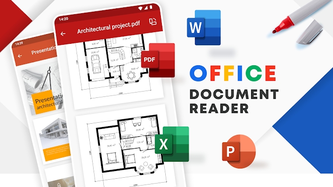 Office Reader - WORD/PDF/EXCEL screenshots