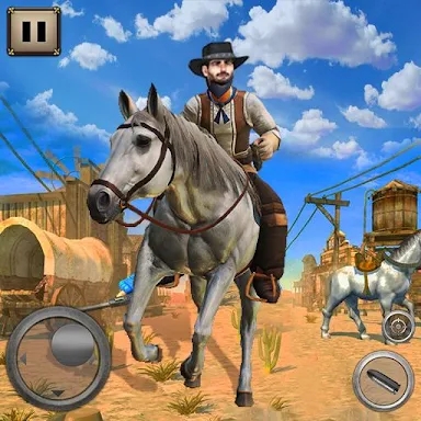 West Cow boy Gang Shooting : Horse Shooting Game screenshots