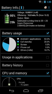 Battery Widget screenshots