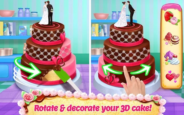 Real Cake Maker 3D Bakery screenshots