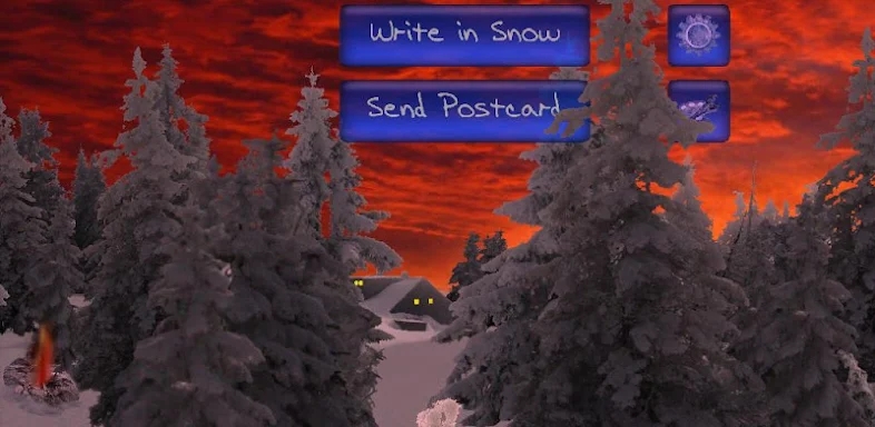 Winter Snowfall Live Wallpaper screenshots